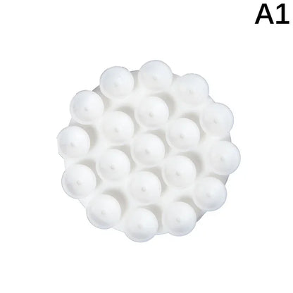 Portable Silicone Suction Cup Back Adhesive Wireless Power Bank Car Anti Slip Universal Mobile Phone Double-sided Holder