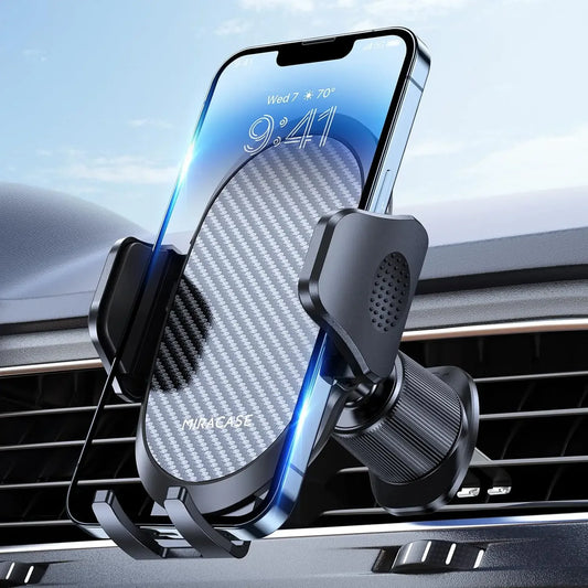 Car Phone Holder Phone Holders for Your Car with Metal Hook Clip Air Vent Cell Phone Stand Car Mount Universal