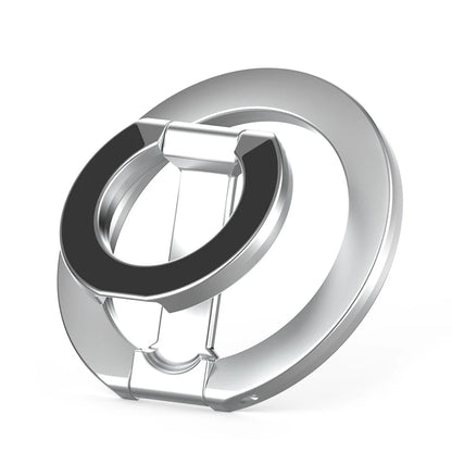 For Double-Sided Magnetic Phone Ring Holder for MagSafe Kickstand Magnet Grip for iPhone 16 15 14 For Huawei Xiaomi Stand Holder